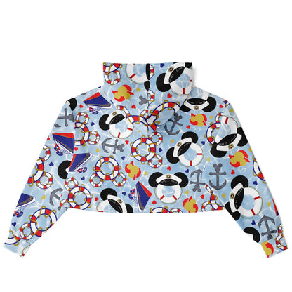 Cruise Collection Cropped Hoodie