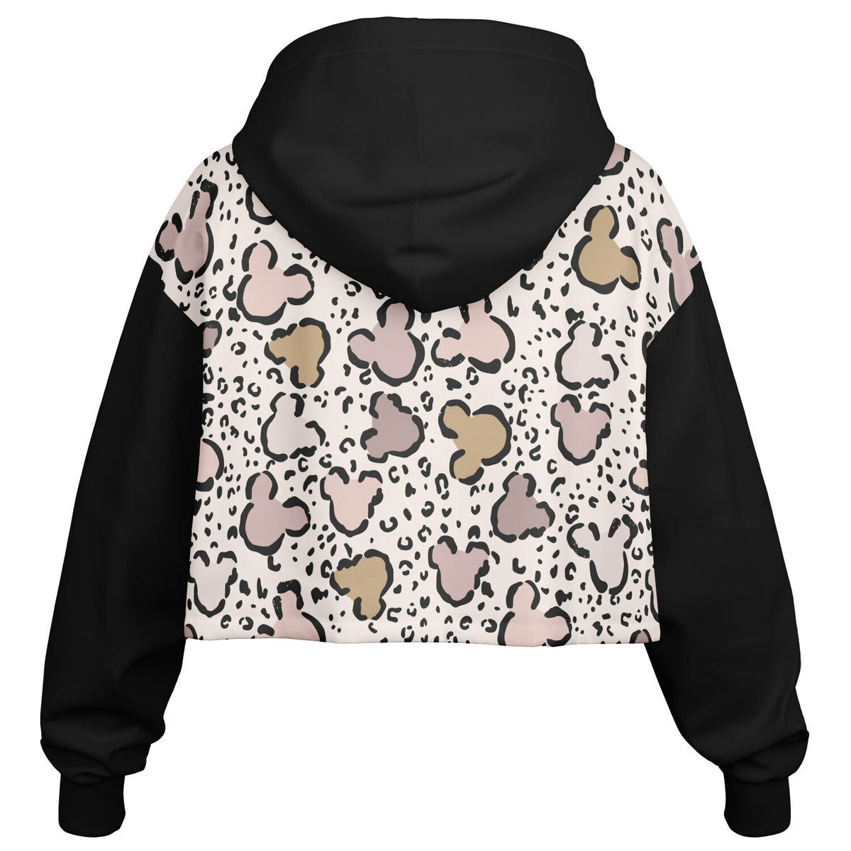 Leopard Collection Cropped Hoodie