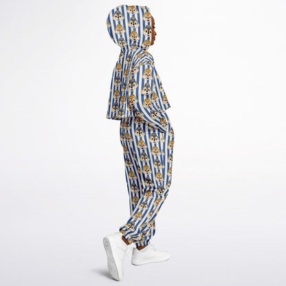 Running Chipmunks Crop Hoodie & Sweatpants