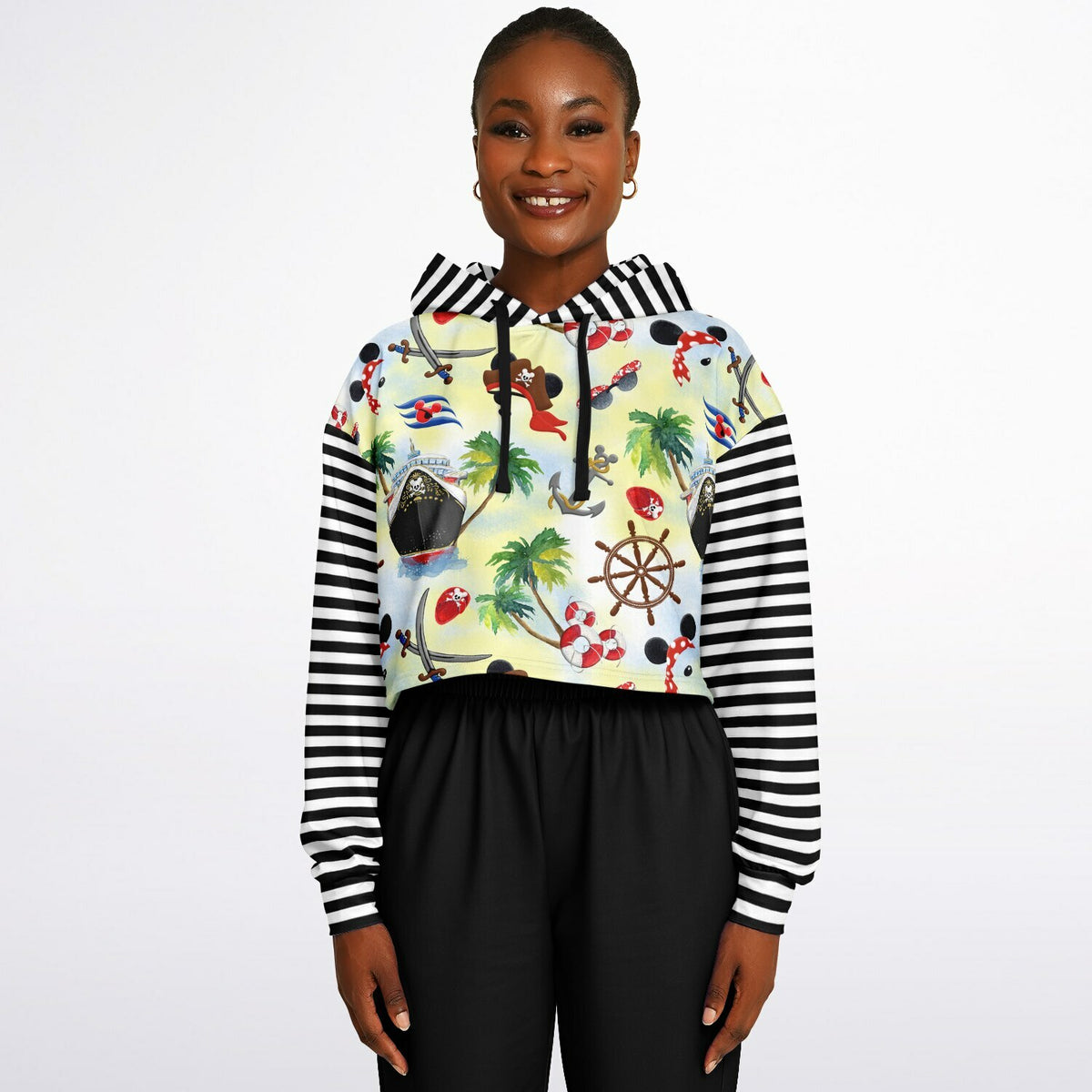 Pirate Collection Cropped Hoodie