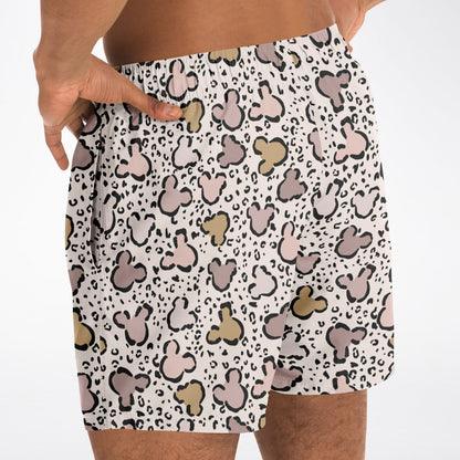 Men's Leopard Swim Trunks