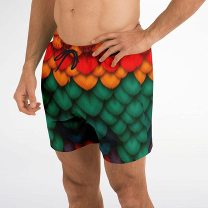 Crazy Bird Swim Trunks Men