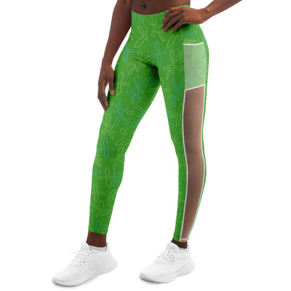 Disgust Mesh Pocket Legging