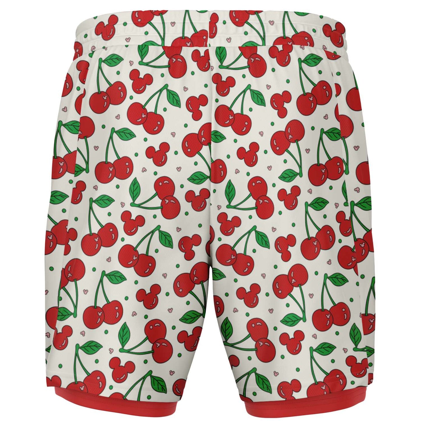 Cherry Collection Men's Double Layer Pocket Shorts