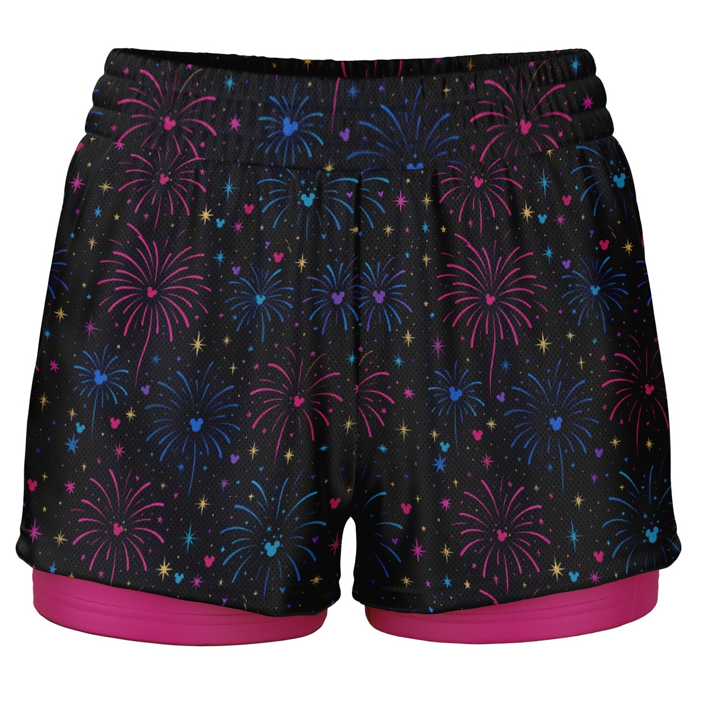 Fireworks Double Layer Pocket Shorts