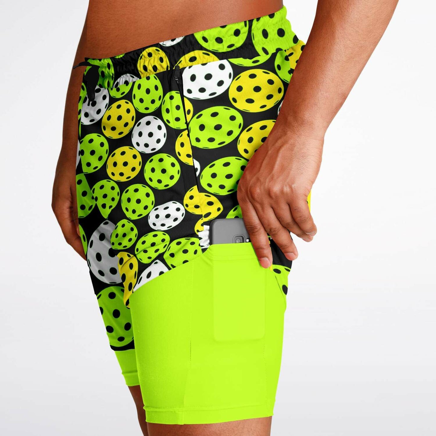 Pickleball Double Layer Pocket Shorts