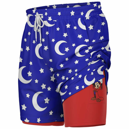 Sorcerer Men's Double Layer Pocket Shorts