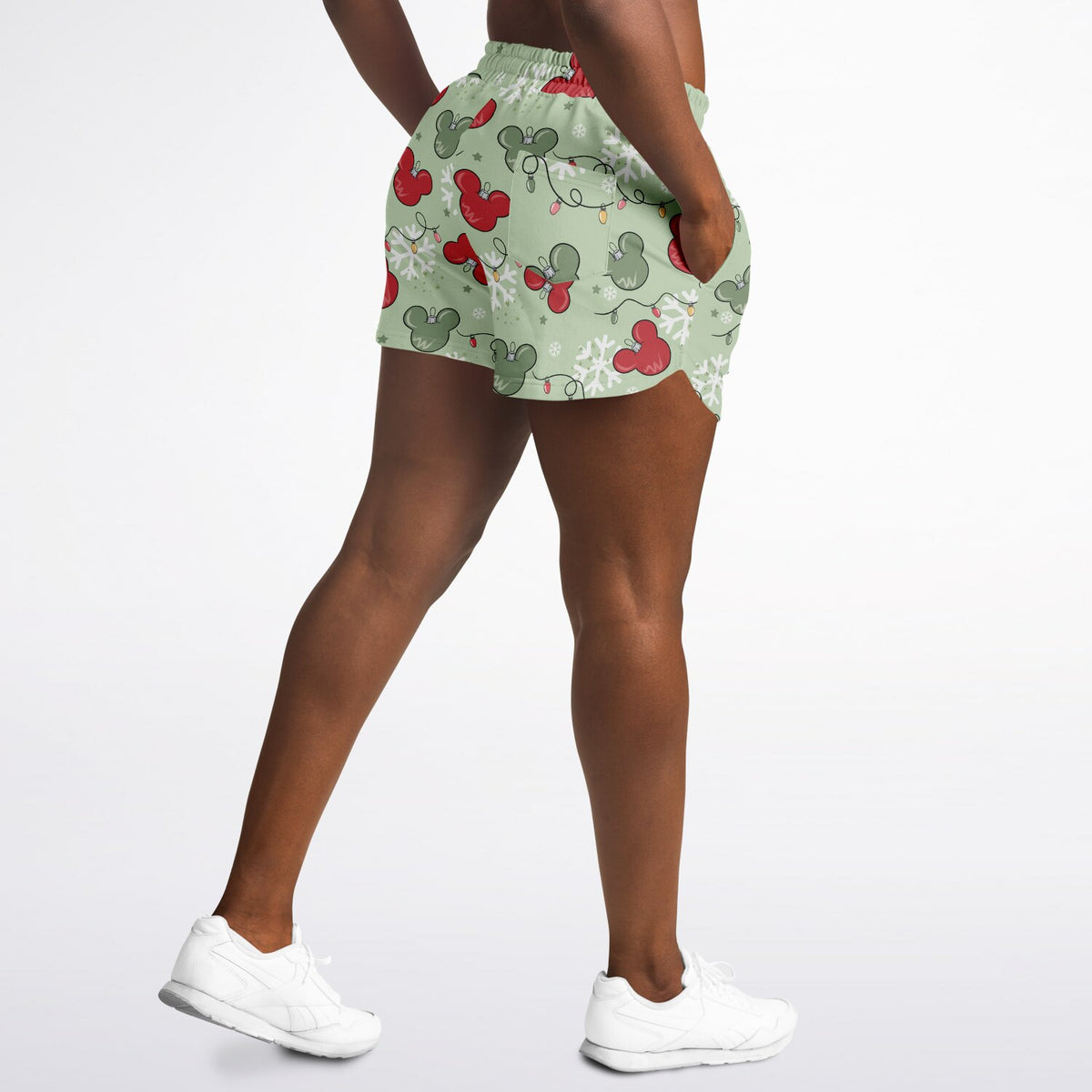 Athletic Loose Shorts - AOP