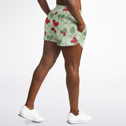 Athletic Loose Shorts - AOP
