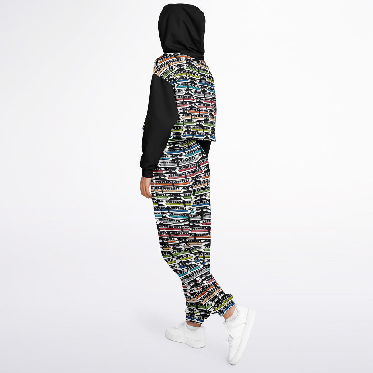 Monorail Cropped Hoodie & Sweatpants
