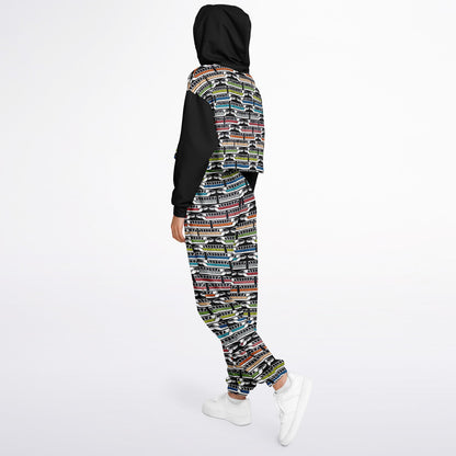 Monorail Cropped Hoodie & Sweatpants