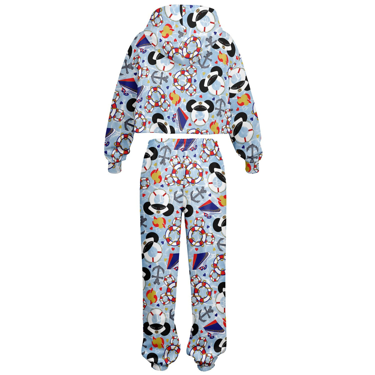 Cruise Collection Cropped Hoodie & Sweatpants
