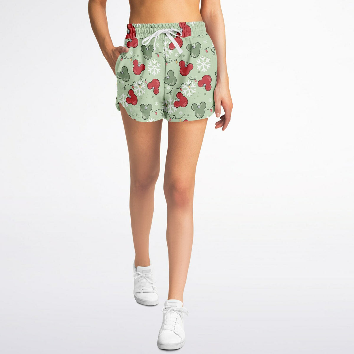 Athletic Loose Shorts - AOP