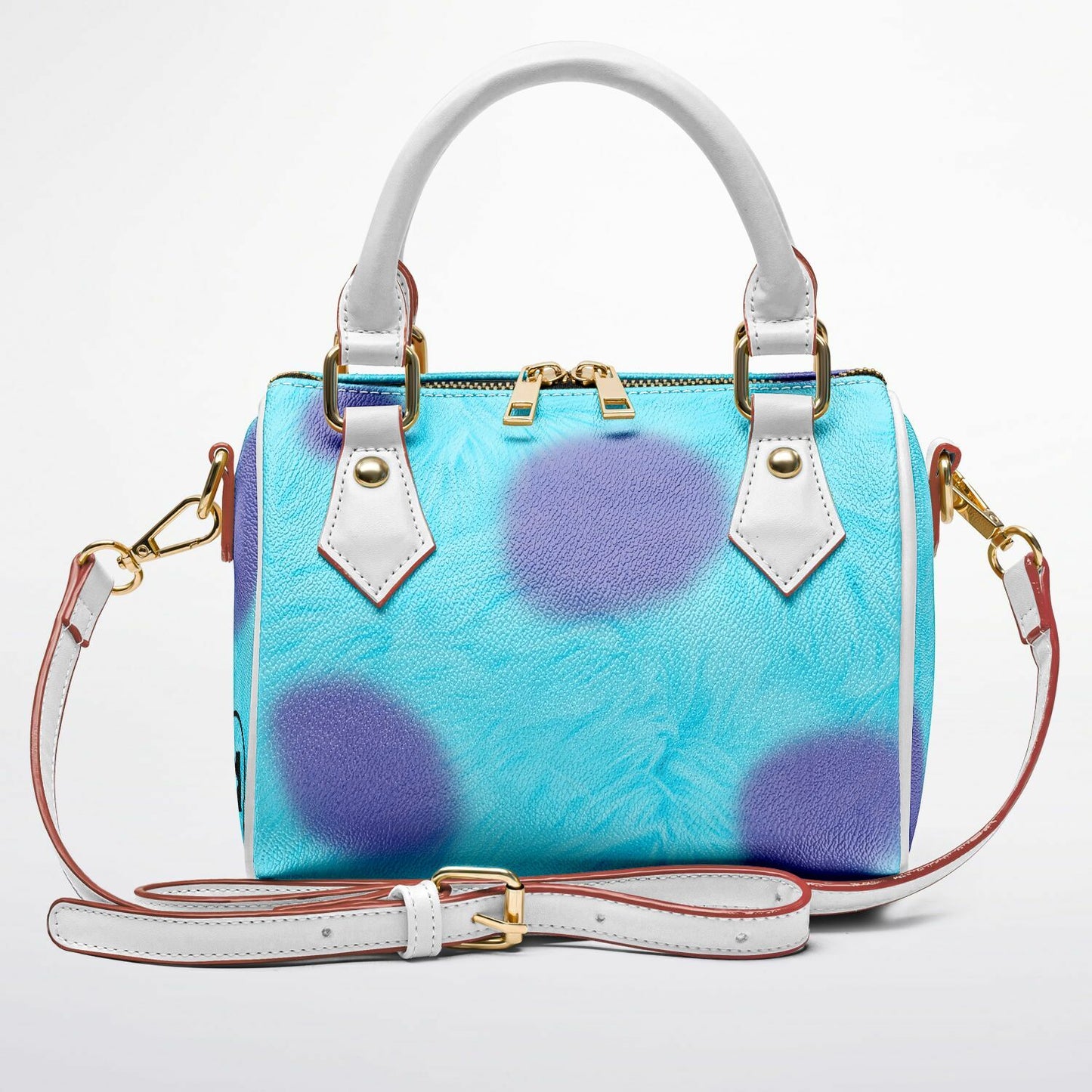 Fuzzy Monster Crossbody Handbag