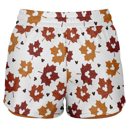 Leaf Collection Light Double Layer Pocket Shorts