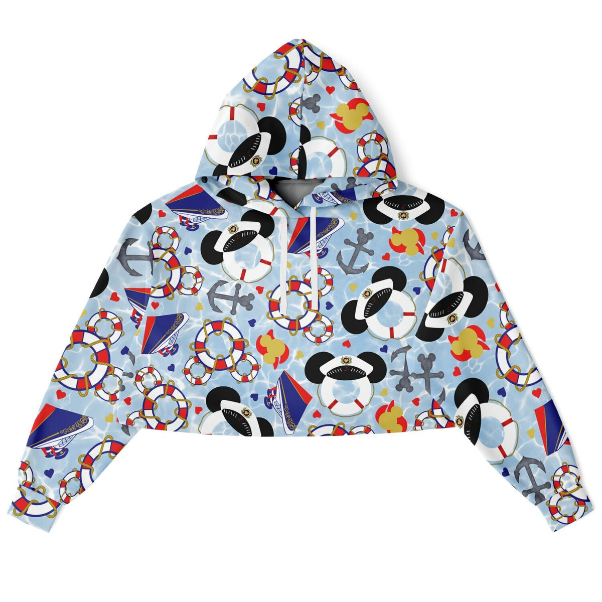 Cruise Collection Cropped Hoodie