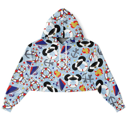 Cruise Collection Cropped Hoodie