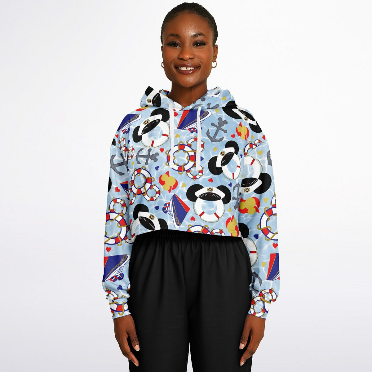 Cruise Collection Cropped Hoodie