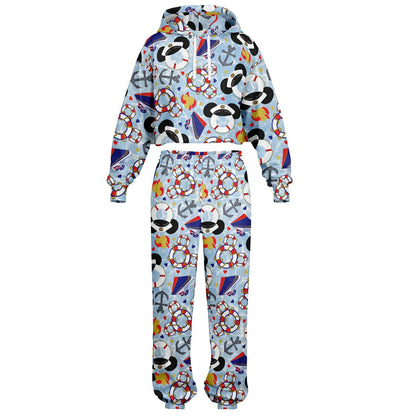 Cruise Collection Cropped Hoodie & Sweatpants