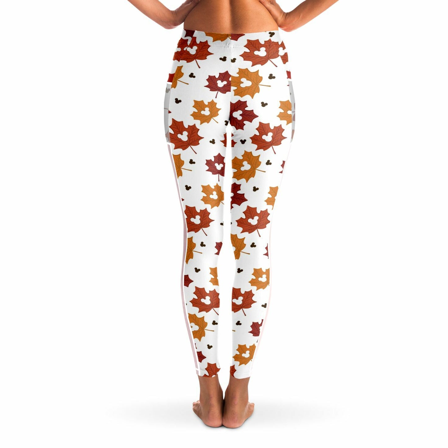 Leaf Collection Light Mesh Pocket Leggings