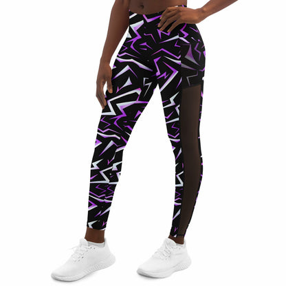 Patterns Collection Mesh Pocket Legging