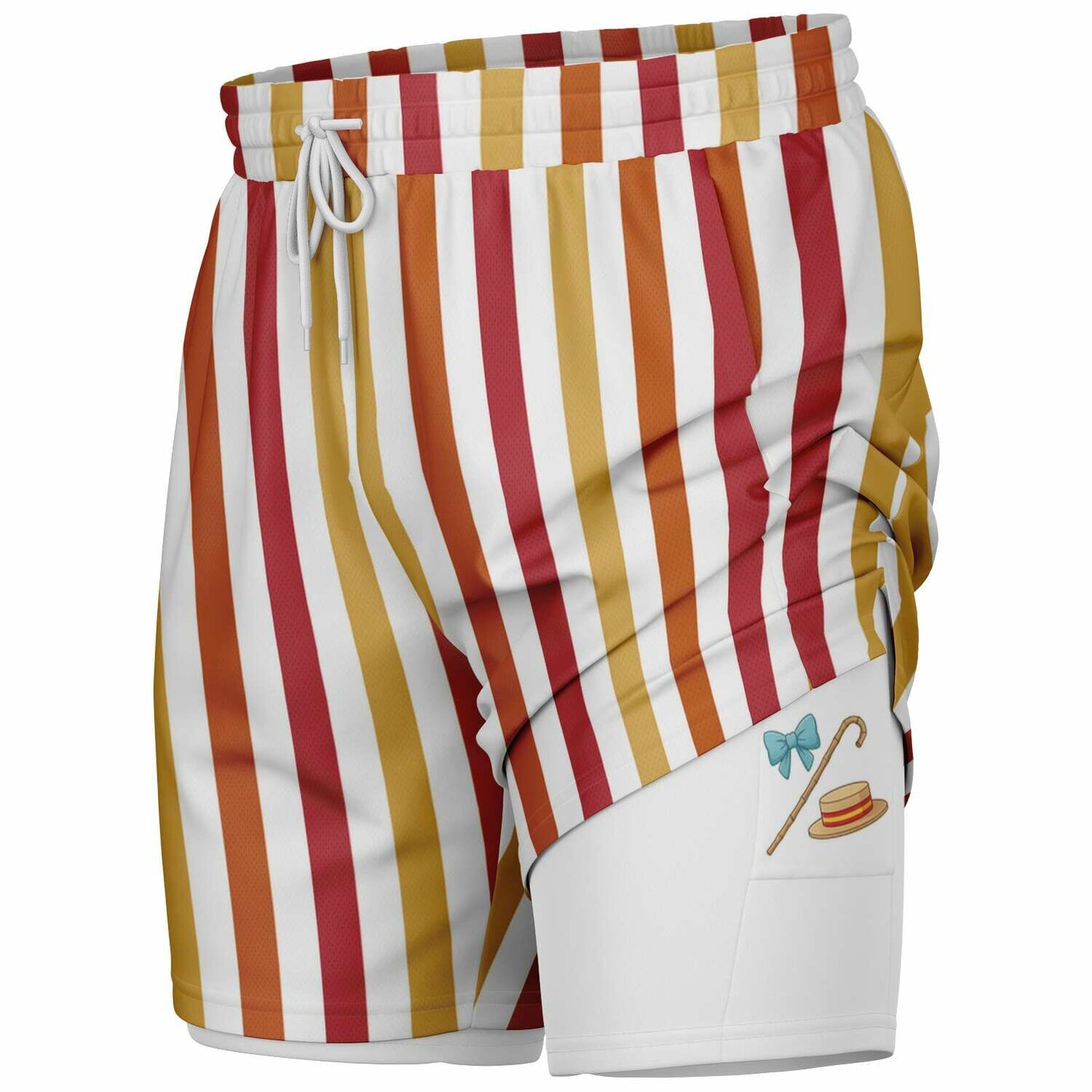 Chimneysweep Men's Double Layer Pocket Shorts