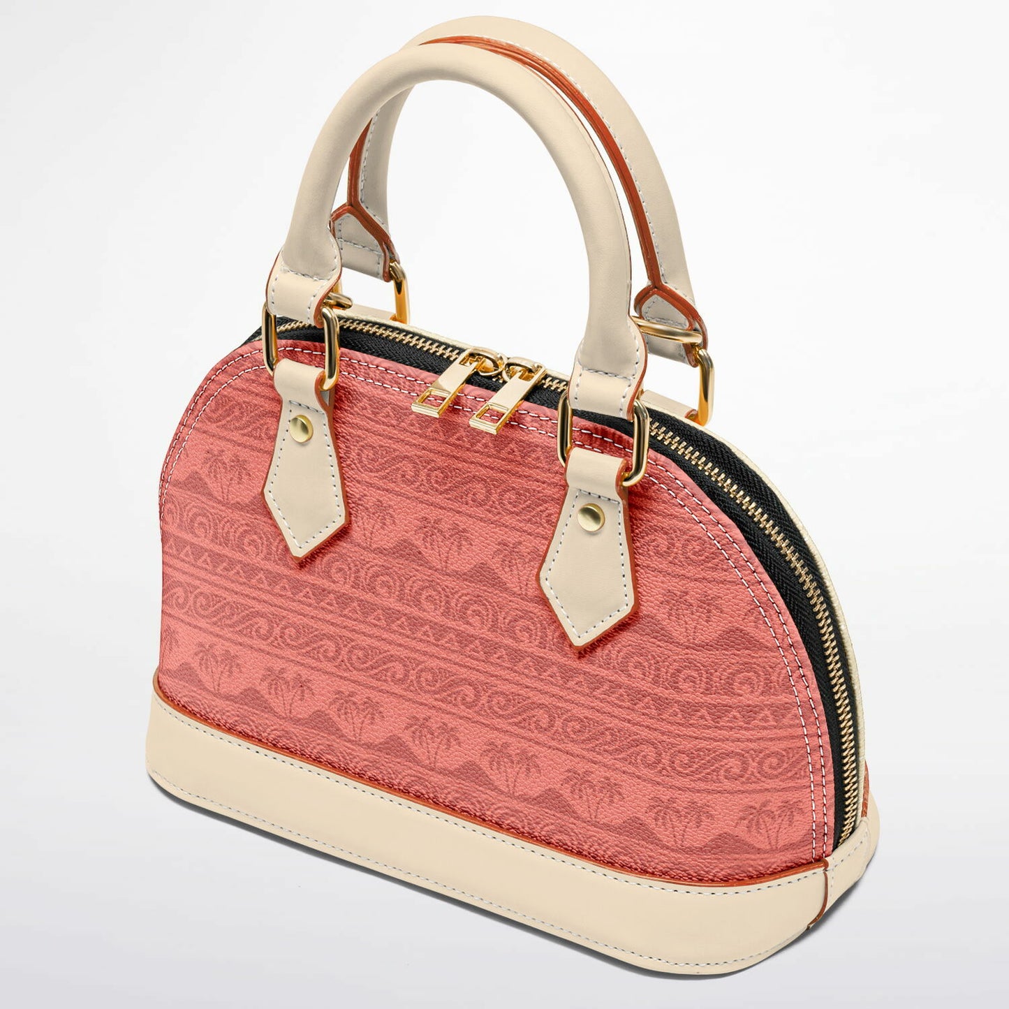 Hawaiian Princess Dome Satchel Handbag