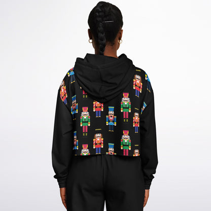 Nutcracker Cropped Hoodie