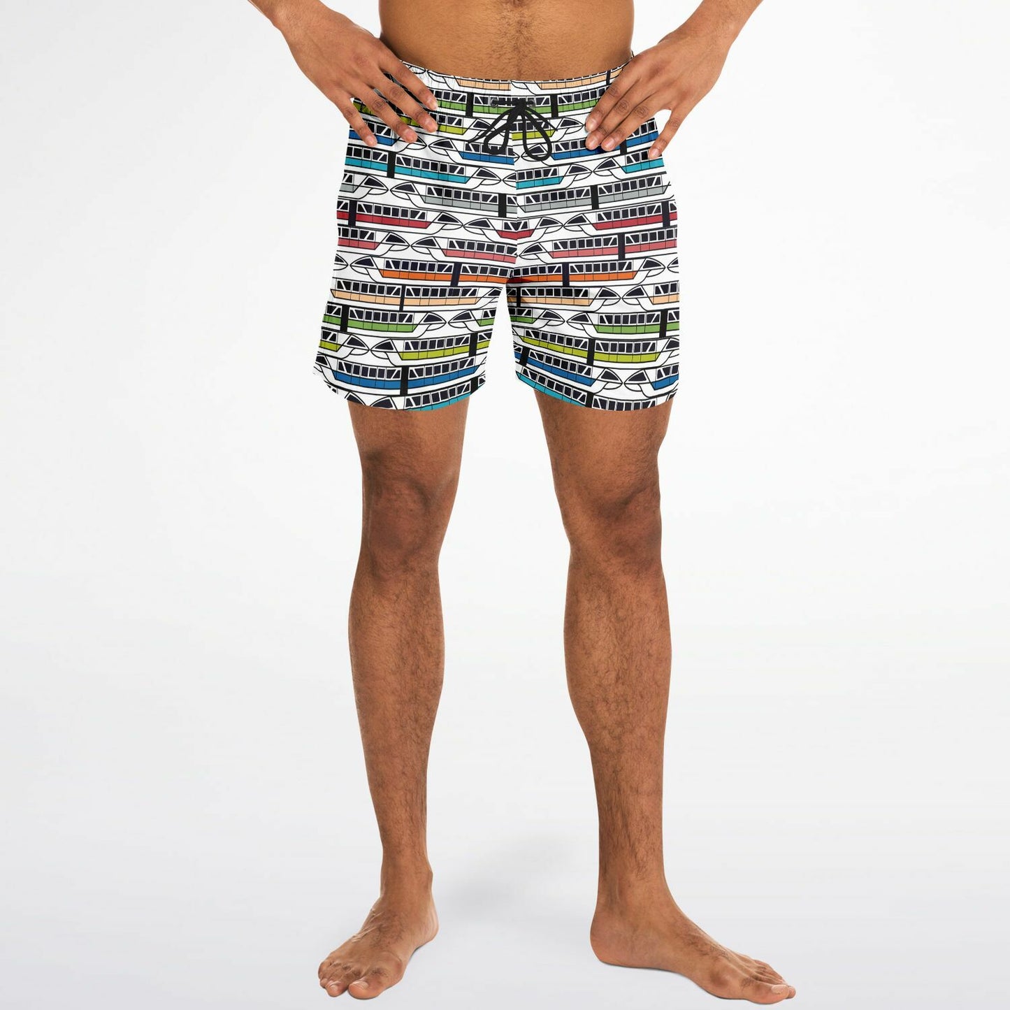 Monorail Collection Men's Swim Trunks