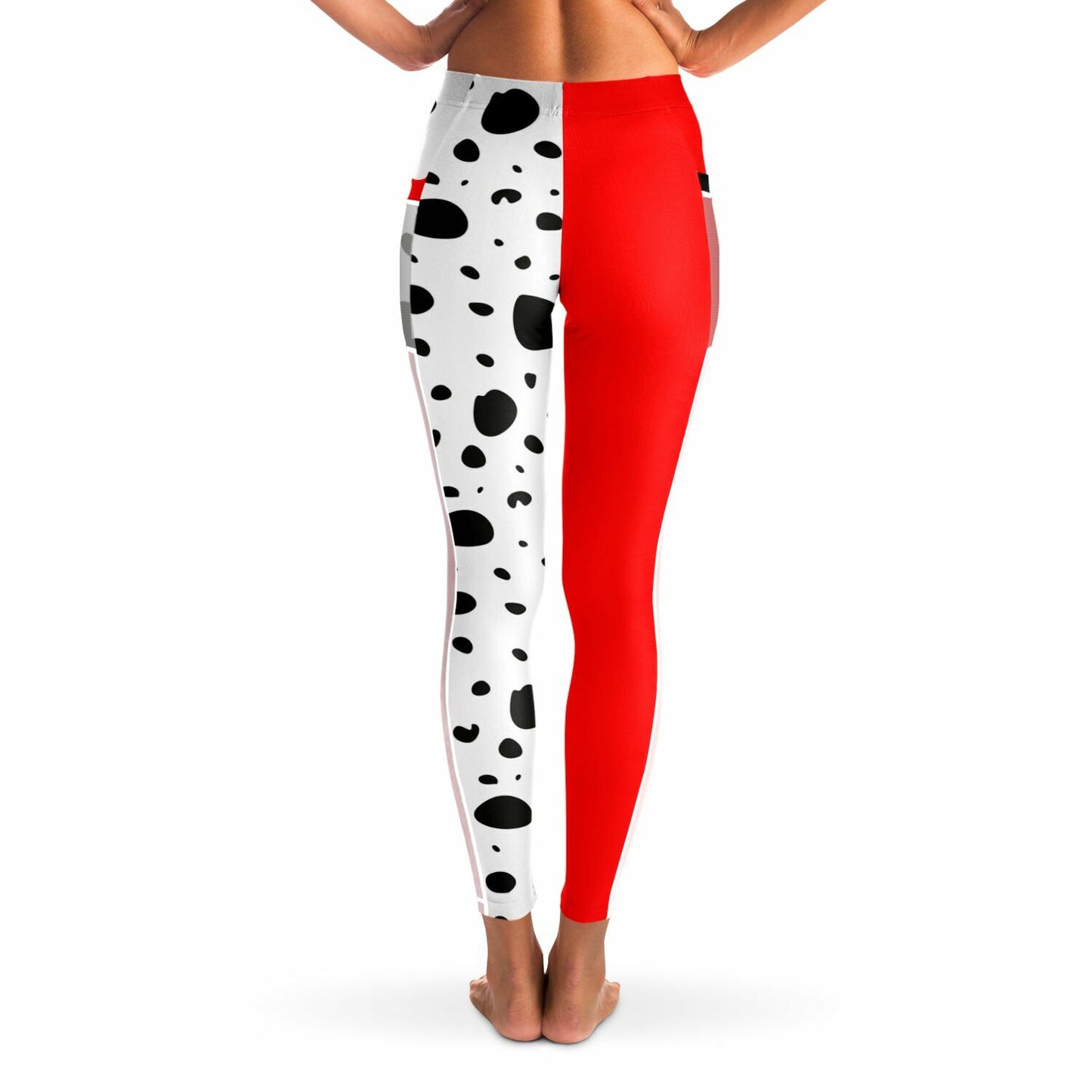 Dalmation Mesh Pocket Leggings
