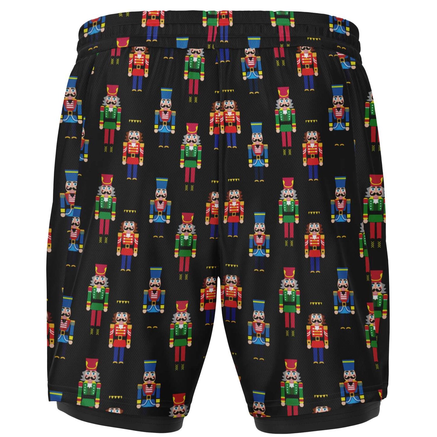Nutcracker Men's Double Layer Pocket Shorts