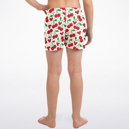 Cherry Collection Kids Swim Trunks