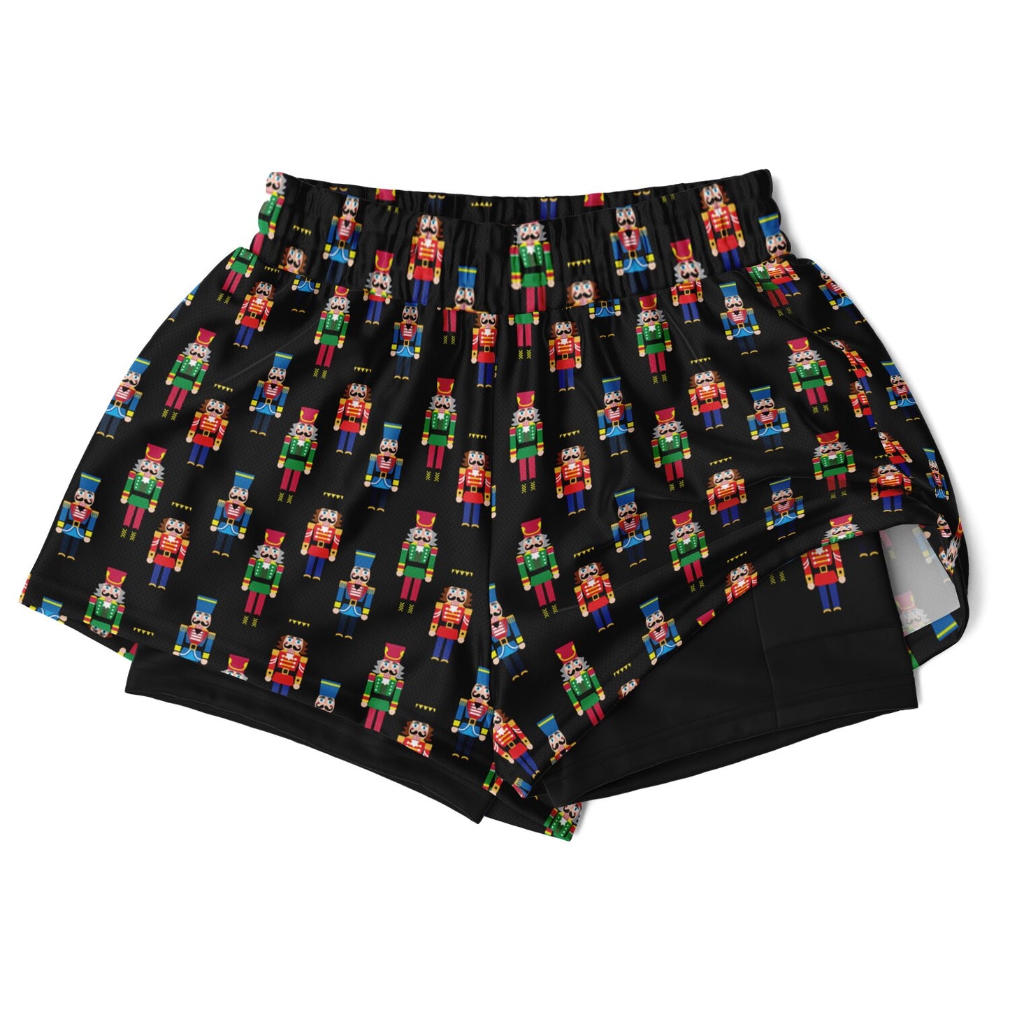 Nutcracker Double Layer Pocket Shorts