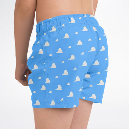 Toy Collection Cloud Wallpaper Boys Swim Trunks