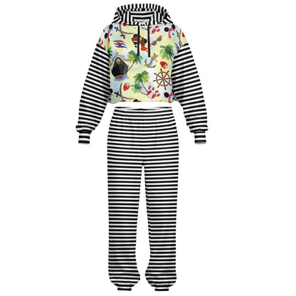 Pirate Collection Cropped Hoodie & Sweatpants