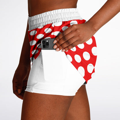 Mouse Double Layer Pocket Shorts