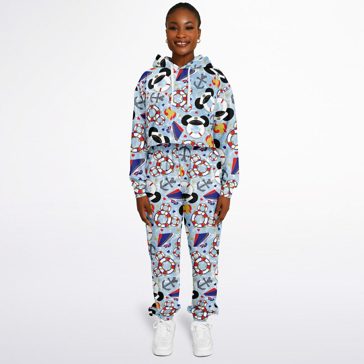 Cruise Collection Cropped Hoodie & Sweatpants