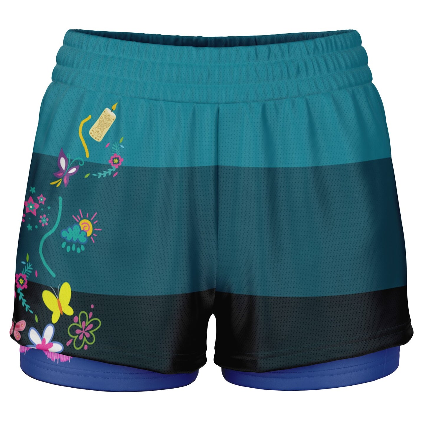 Non-Magical Princess Double Layer Pocket Shorts