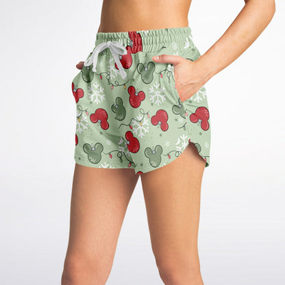Athletic Loose Shorts - AOP
