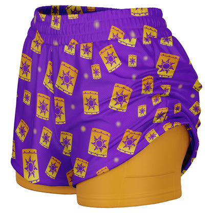 Lanterns Double Layer Pocket Shorts