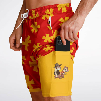 Rescue Men's Double Layer Pocket Shorts