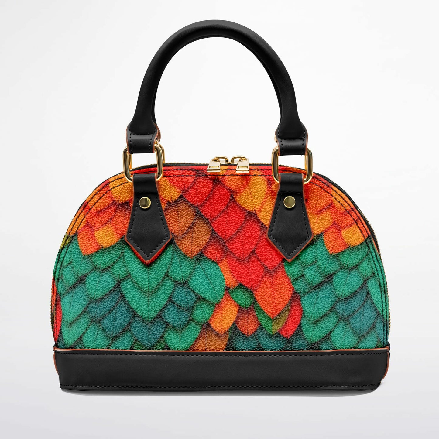 Crazy Bird Dome Satchel Handbag