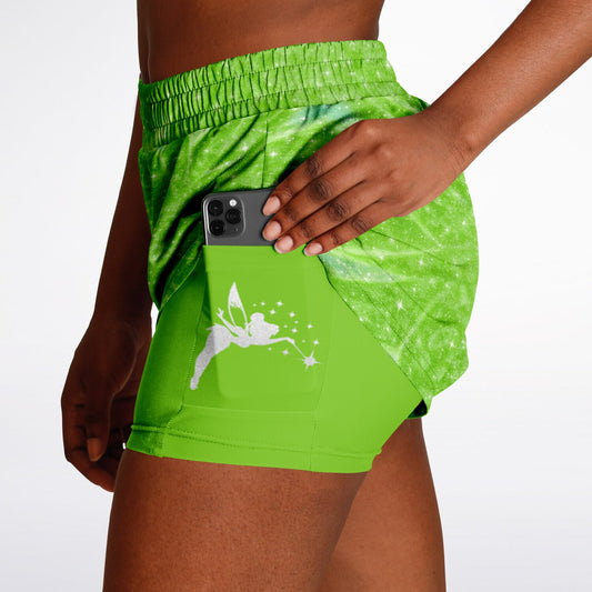 Fairy Double Layer Pocket Shorts