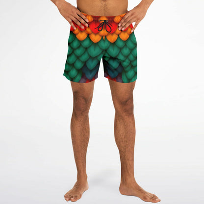 Crazy Bird Swim Trunks Men