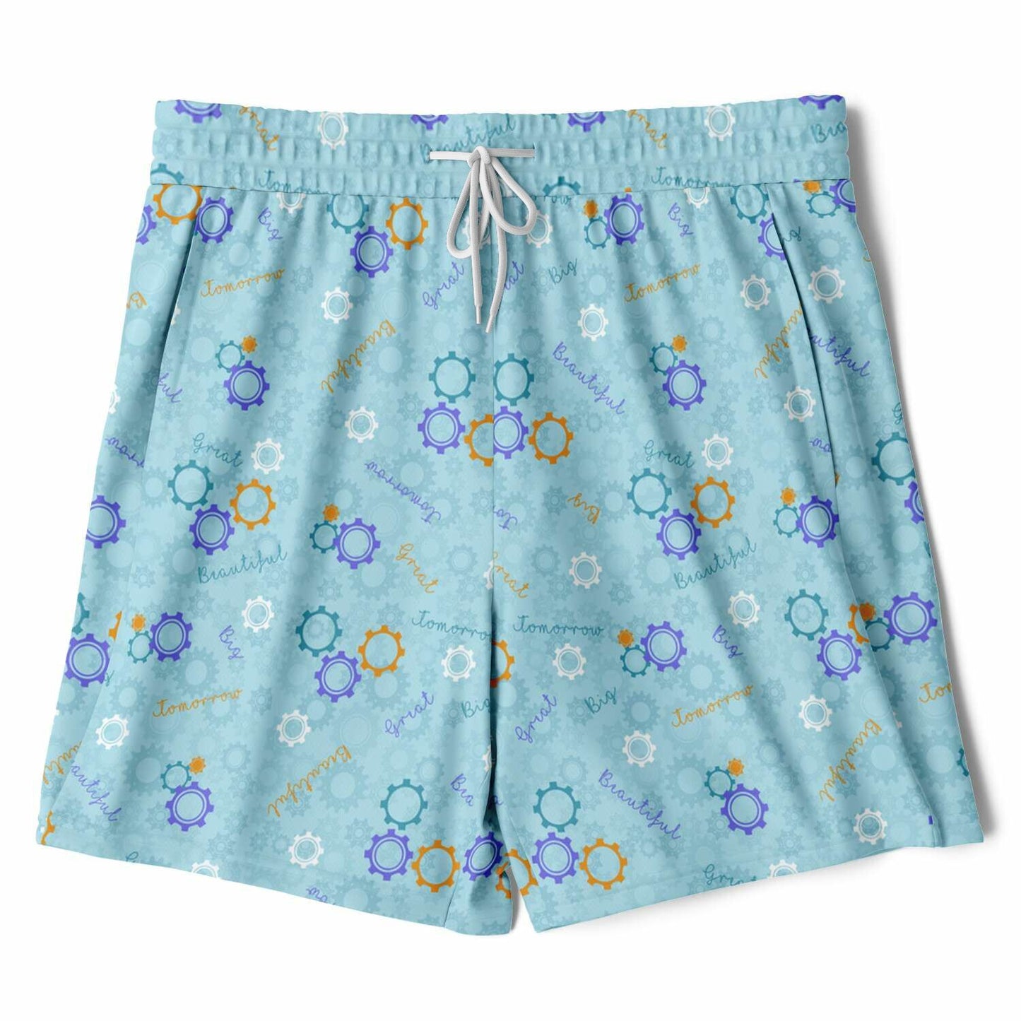 Blue Carousel Collection Men's Double Layer Pocket Shorts