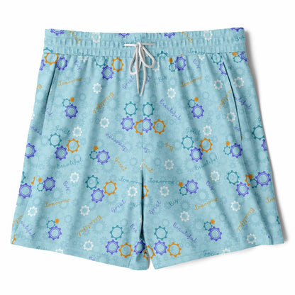 Blue Carousel Collection Men's Double Layer Pocket Shorts
