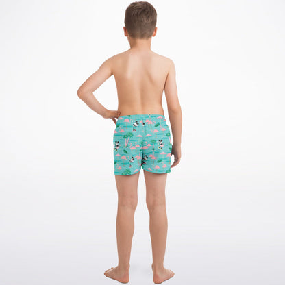 Flamingo Collection Boys Swim Trunks