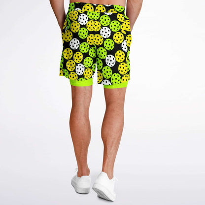 Pickleball Double Layer Pocket Shorts