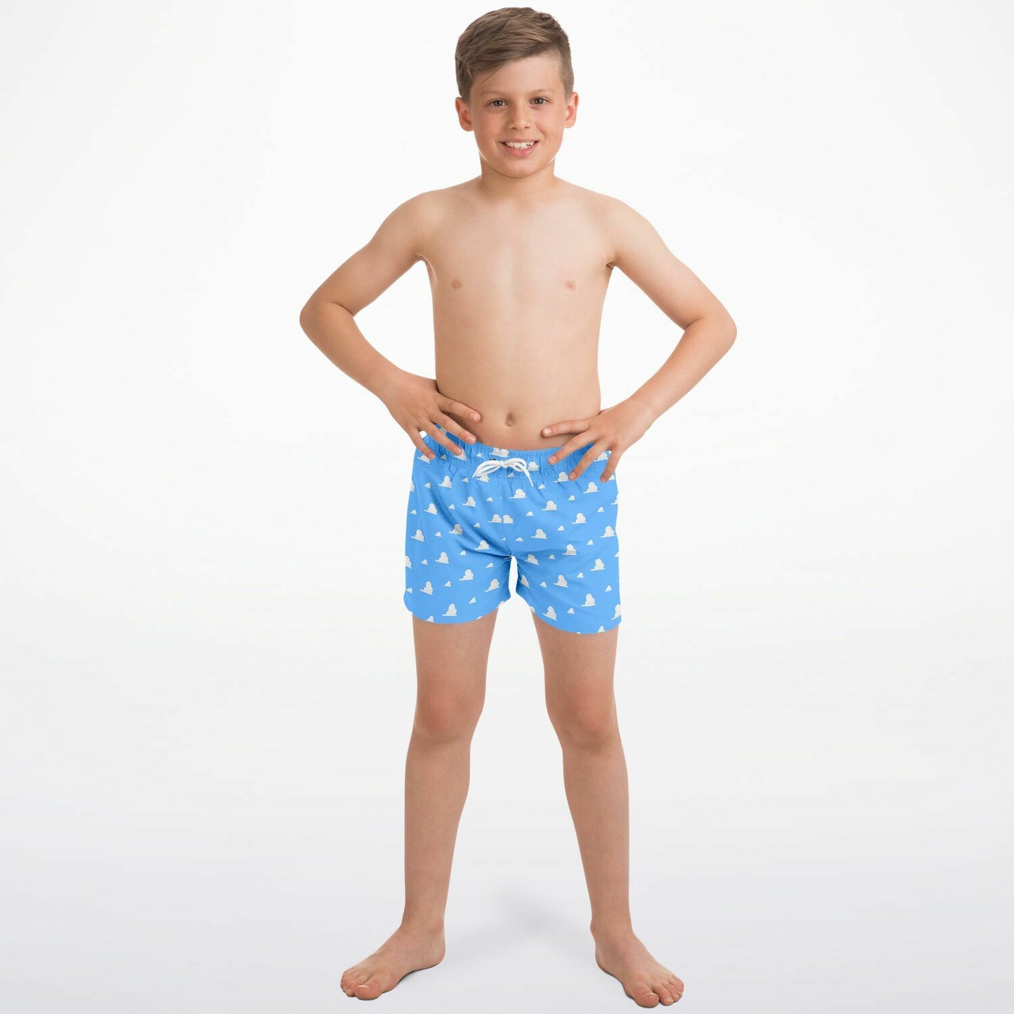 Toy Collection Cloud Wallpaper Boys Swim Trunks