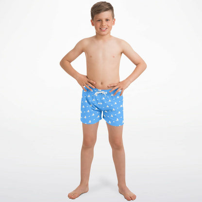 Toy Collection Cloud Wallpaper Boys Swim Trunks